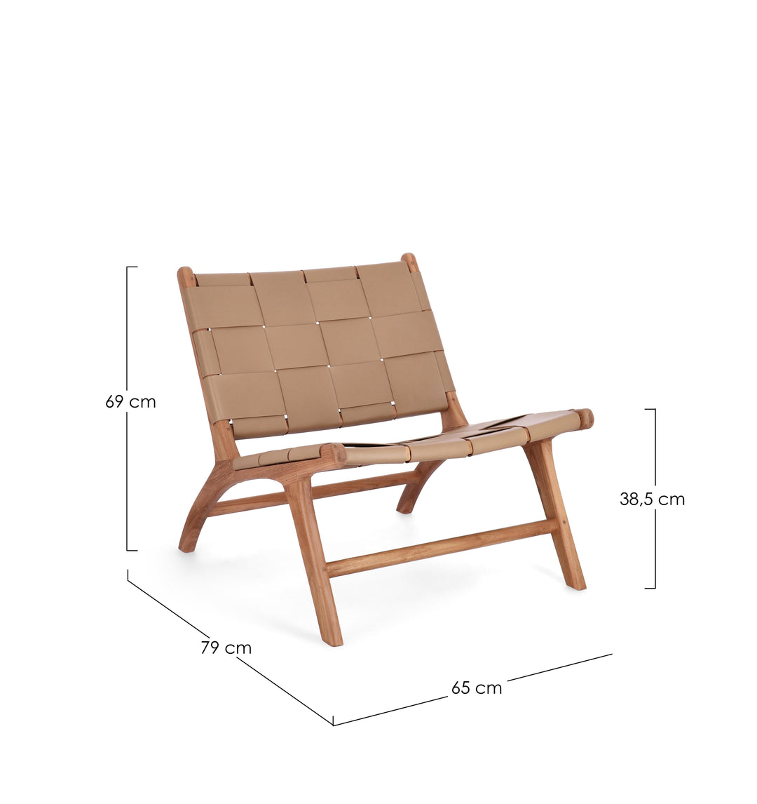 Hey Taupe Loungechair