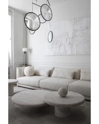 Coffee Table 80cm Travertin NC