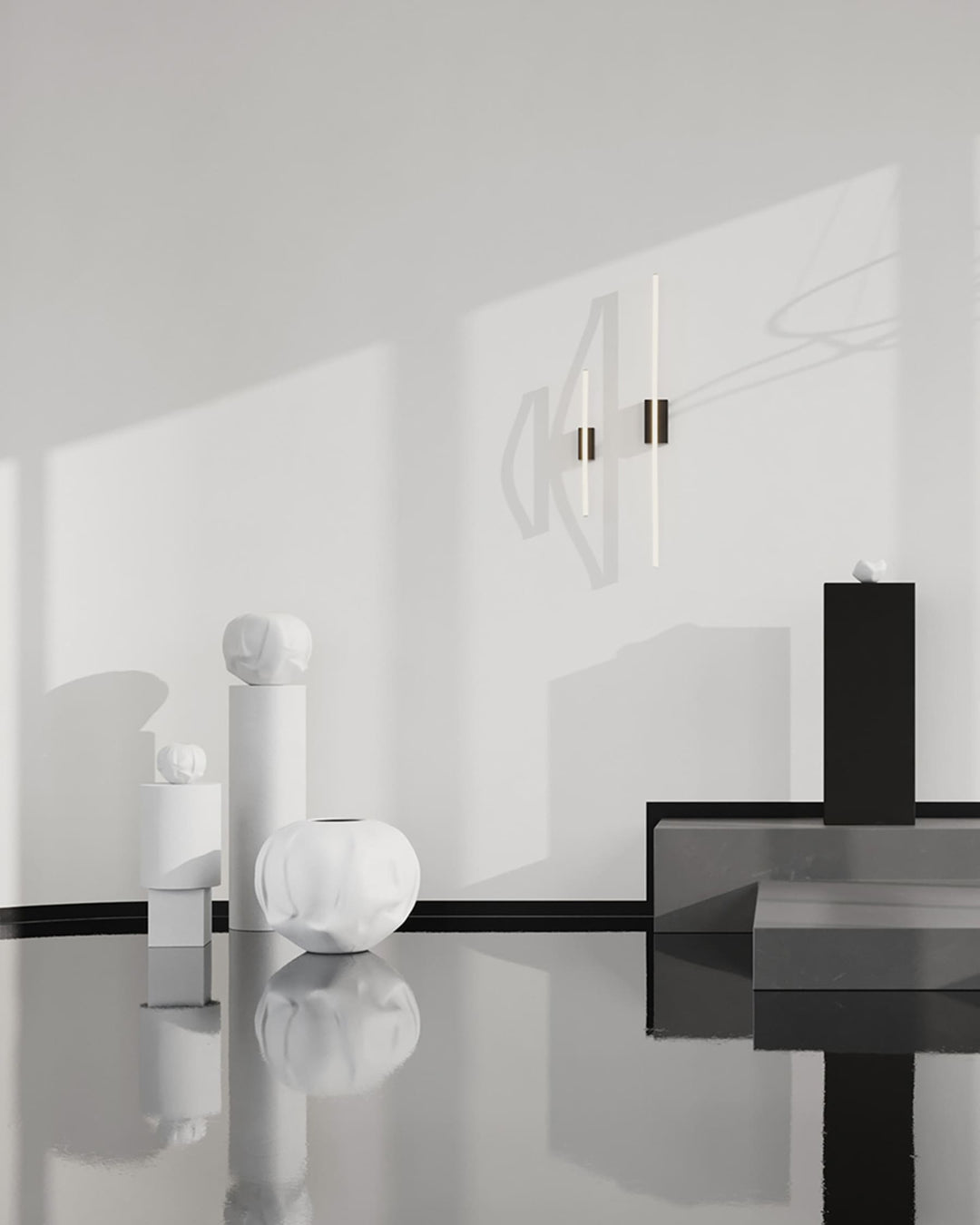 Orimono Vase, Medio - Bone White
