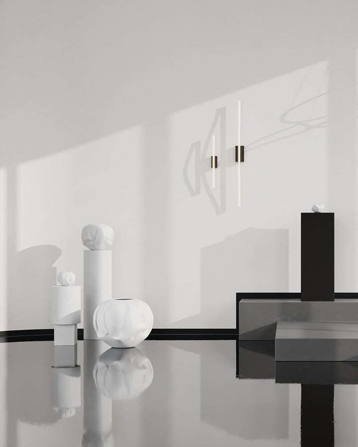 Orimono Vase, Medio - Bone White